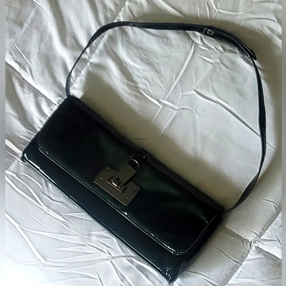 Dark Green Women's Slim Handbag